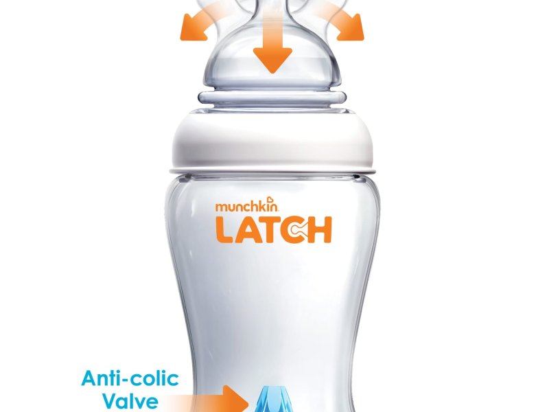 Munchkin LATCH Anti-Colic Baby Bottle